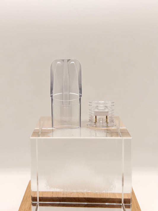 【1.2ML大頭空彈】透明款煙彈殼/騙人殼｜品質超棒｜一代煙桿適配-台灣現貨秒發